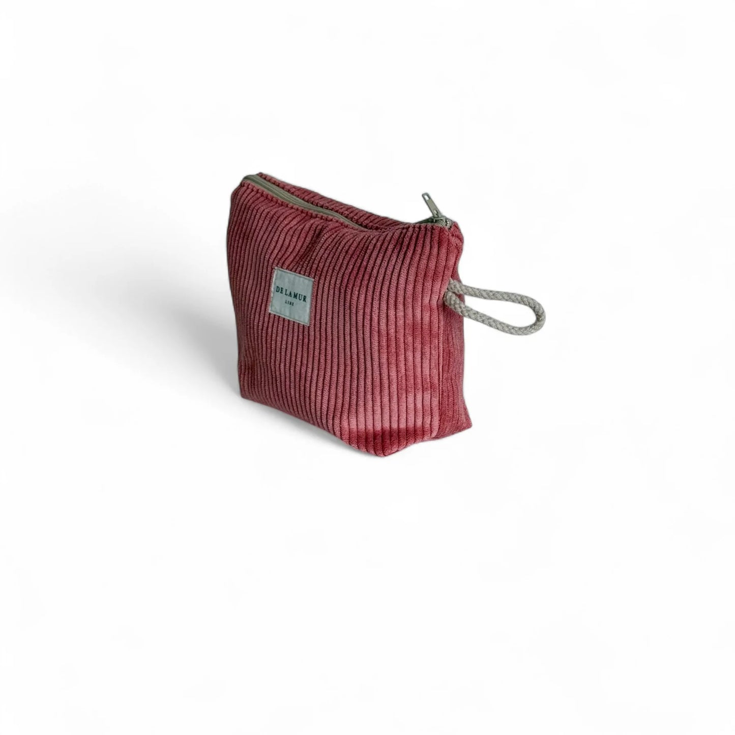 Beauty Bag Klein Rib CORAL