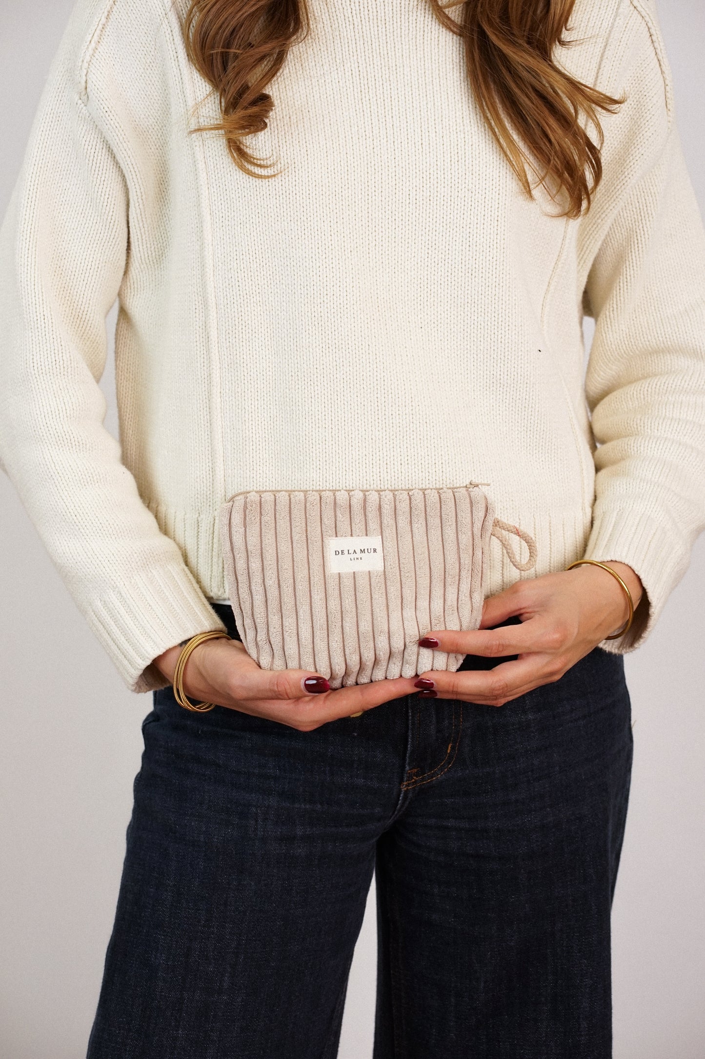Beauty Bag Klein MOKA