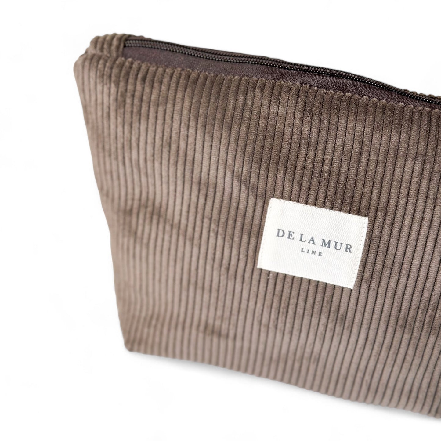 Beauty Bag Grande Rib BROWN